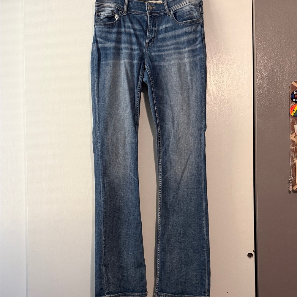 BKE Women's Blue Boot Cut Jeans